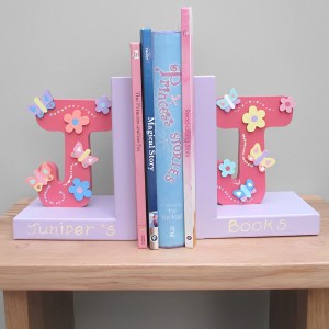 Initial Bookends (Girl)