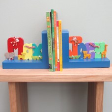 Painted Name Bookends (Boy)
