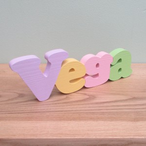 Hand Painted Freestanding Names