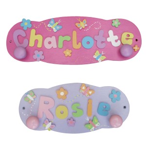 Decorated Name Hanger