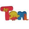 Decorated Name Jigsaw (Boy)