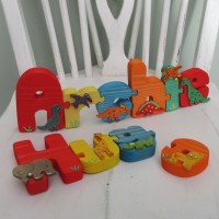 Decorated Name Jigsaw (Boy)