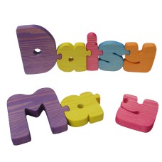 Pastel Name Jigsaw Stock List