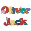 Children's Freestanding Name/Door Plaque for Boys