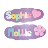 Personalised Cloud Shaped Door Plaque Personalised Cloud Shaped Door Plaque