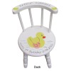 Child's Painted Stick Back Chair 