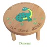 Child's Wooden Stool with 3 Legs (Bright)
