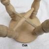 Child's Oak and Beech Stools