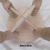 Child's Oak and Beech Stools