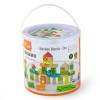 Wooden Building Blocks - Zoo