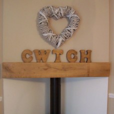 Chunky Wooden Freestanding Cwtch