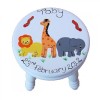 Child's White Stool