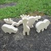 Personalised Wooden Play Jungle Animals